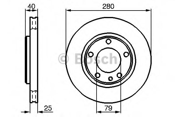 Imagine Disc frana BOSCH 0 986 478 890