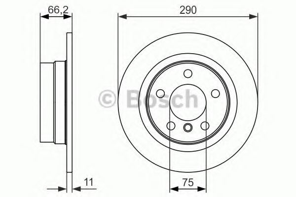 Imagine Disc frana BOSCH 0 986 479 043