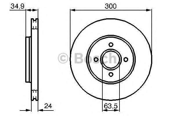 Imagine Disc frana BOSCH 0 986 479 048