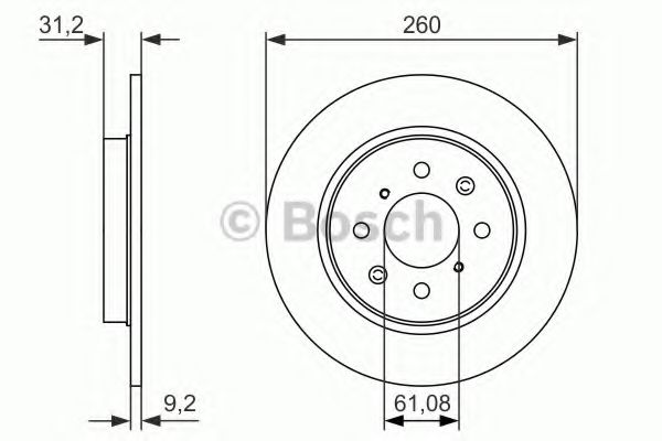 Imagine Disc frana BOSCH 0 986 479 051