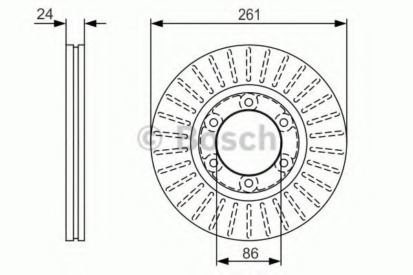 Imagine Disc frana BOSCH 0 986 479 053