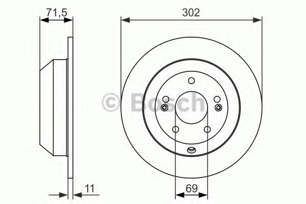 Imagine Disc frana BOSCH 0 986 479 081