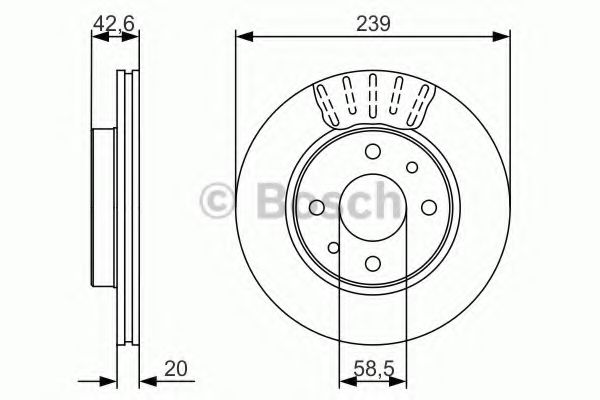 Imagine Disc frana BOSCH 0 986 479 082