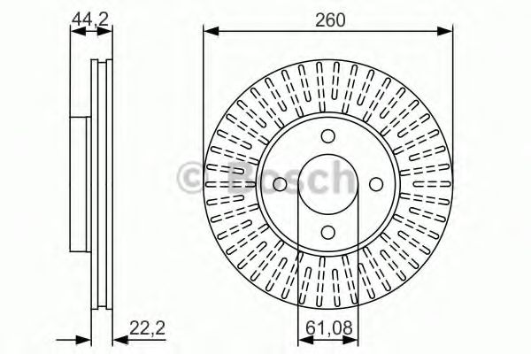 Imagine Disc frana BOSCH 0 986 479 090