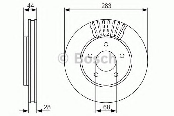 Imagine Disc frana BOSCH 0 986 479 091