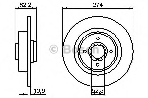 Imagine Disc frana BOSCH 0 986 479 108