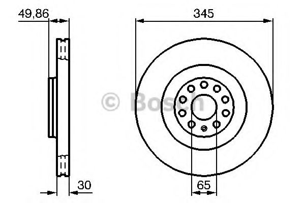 Imagine Disc frana BOSCH 0 986 479 204