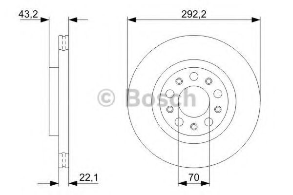 Imagine Disc frana BOSCH 0 986 479 327