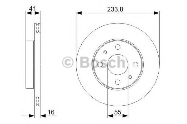 Imagine Disc frana BOSCH 0 986 479 352