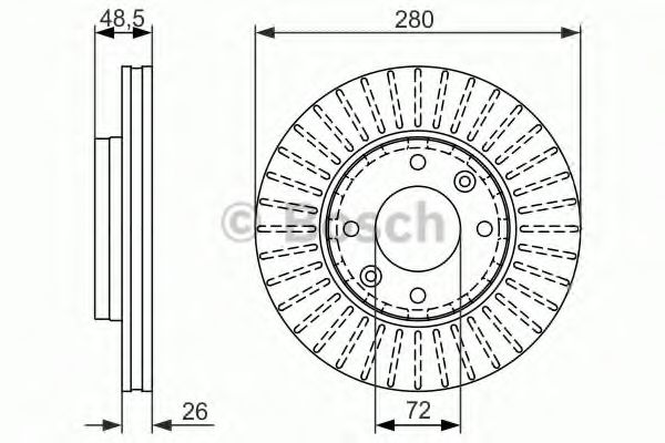 Imagine Disc frana BOSCH 0 986 479 353