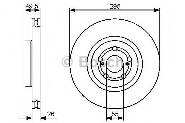 Imagine Disc frana BOSCH 0 986 479 423