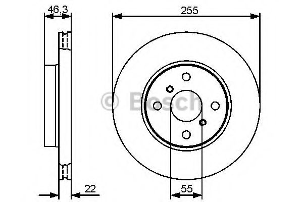 Imagine Disc frana BOSCH 0 986 479 430