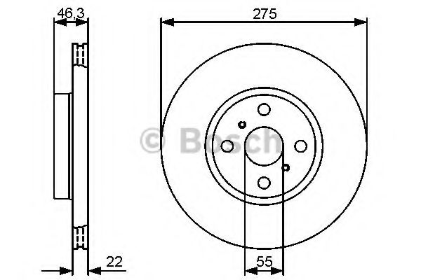 Imagine Disc frana BOSCH 0 986 479 431