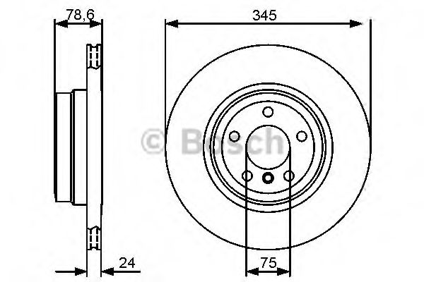 Imagine Disc frana BOSCH 0 986 479 443