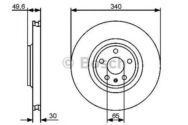 Imagine Disc frana BOSCH 0 986 479 464