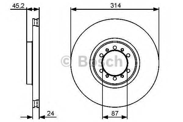 Imagine Disc frana BOSCH 0 986 479 469