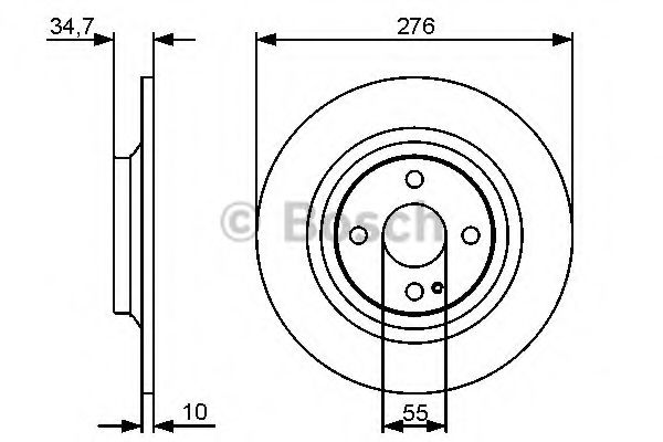 Imagine Disc frana BOSCH 0 986 479 473