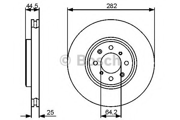 Imagine Disc frana BOSCH 0 986 479 476