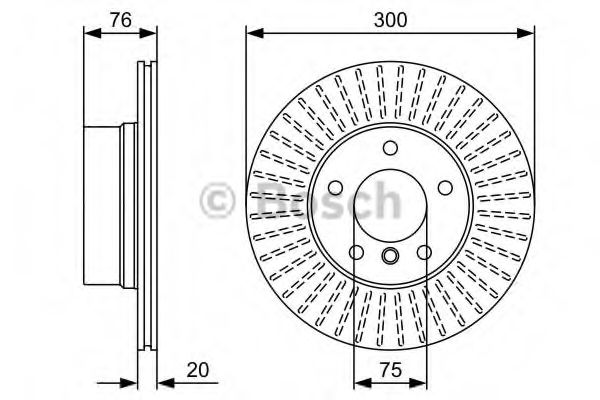 Imagine Disc frana BOSCH 0 986 479 497