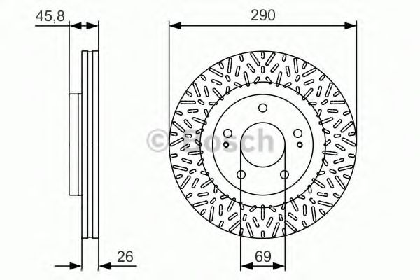 Imagine Disc frana BOSCH 0 986 479 527