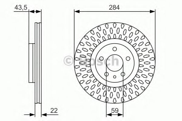 Imagine Disc frana BOSCH 0 986 479 558