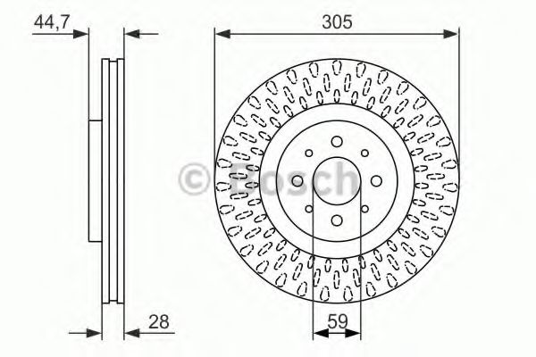 Imagine Disc frana BOSCH 0 986 479 570