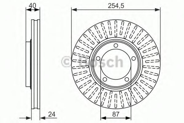 Imagine Disc frana BOSCH 0 986 479 596