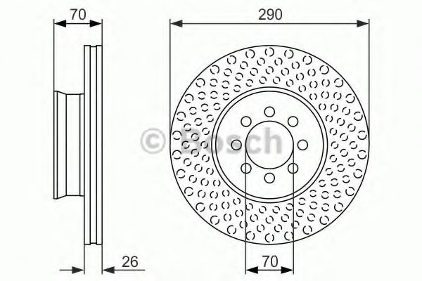 Imagine Disc frana BOSCH 0 986 479 602