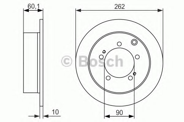 Imagine Disc frana BOSCH 0 986 479 603