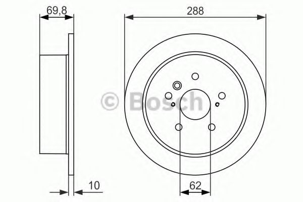 Imagine Disc frana BOSCH 0 986 479 614