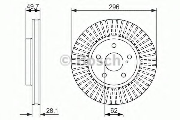 Imagine Disc frana BOSCH 0 986 479 633