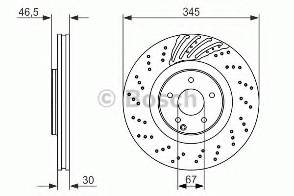 Imagine Disc frana BOSCH 0 986 479 651