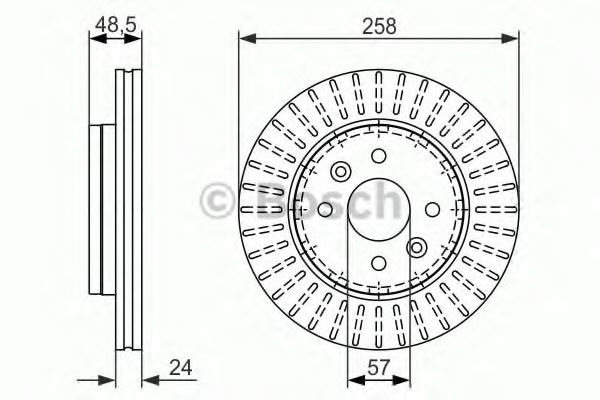 Imagine Disc frana BOSCH 0 986 479 676