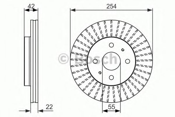 Imagine Disc frana BOSCH 0 986 479 685