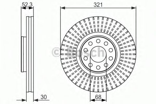 Imagine Disc frana BOSCH 0 986 479 690