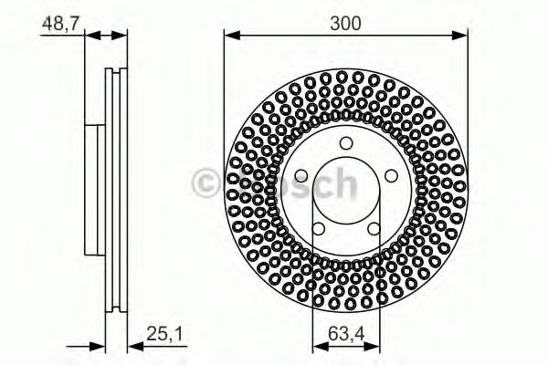 Imagine Disc frana BOSCH 0 986 479 701