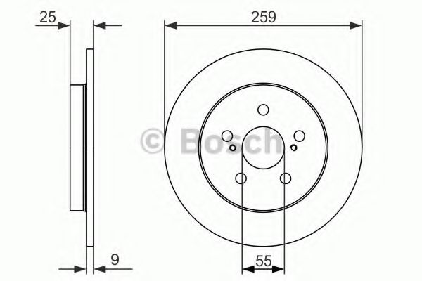 Imagine Disc frana BOSCH 0 986 479 721