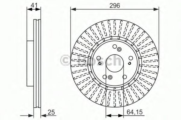 Imagine Disc frana BOSCH 0 986 479 744