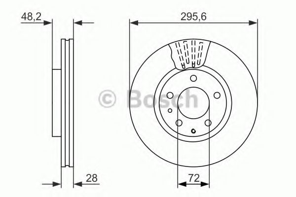 Imagine Disc frana BOSCH 0 986 479 758