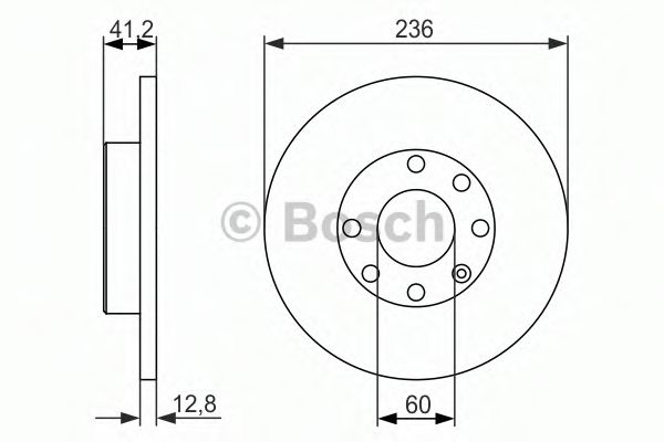 Imagine Disc frana BOSCH 0 986 479 830