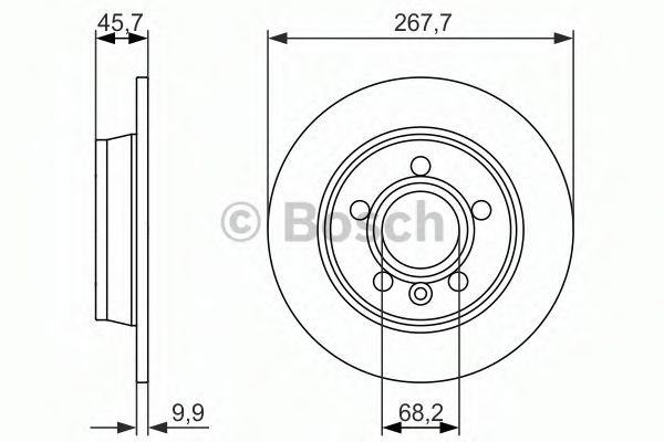 Imagine Disc frana BOSCH 0 986 479 863