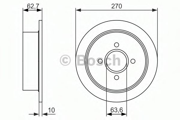 Imagine Disc frana BOSCH 0 986 479 897