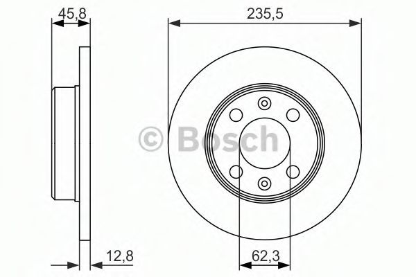 Imagine Disc frana BOSCH 0 986 479 913