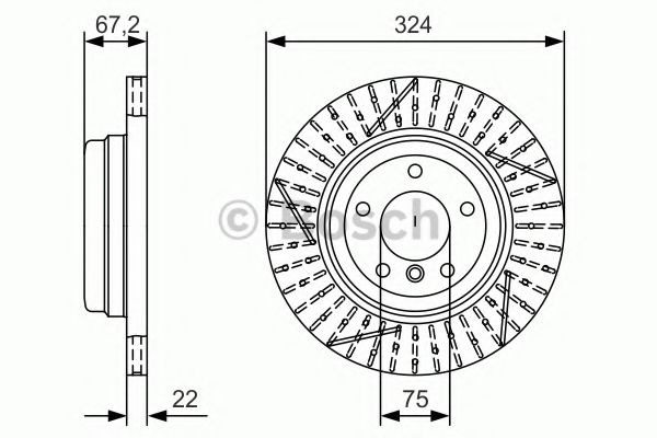 Imagine Disc frana BOSCH 0 986 479 A78