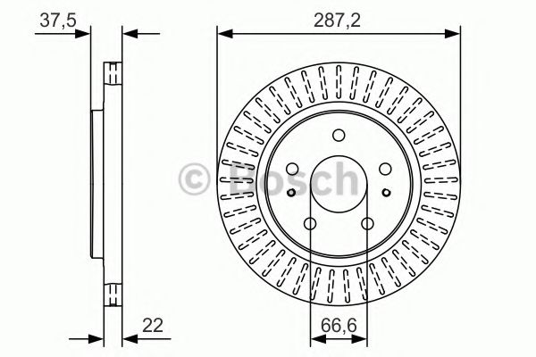 Imagine Disc frana BOSCH 0 986 479 A98