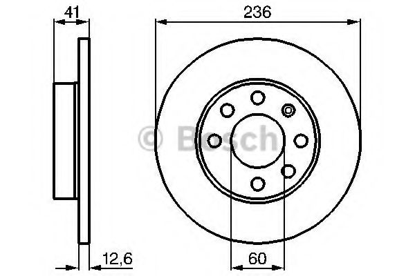 Imagine Disc frana BOSCH 0 986 479 B20