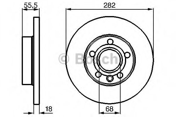 Imagine Disc frana BOSCH 0 986 479 B54