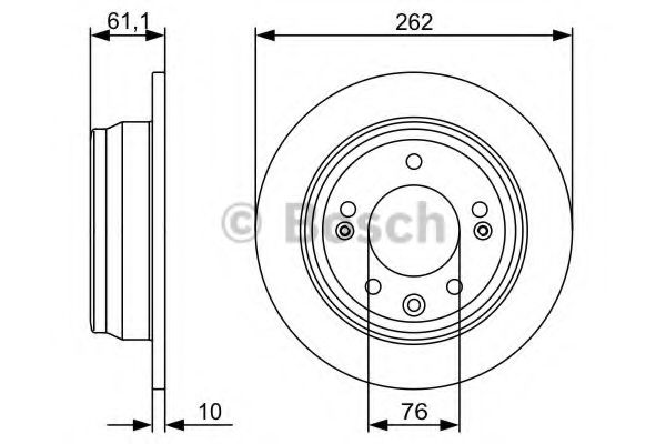 Imagine Disc frana BOSCH 0 986 479 C14