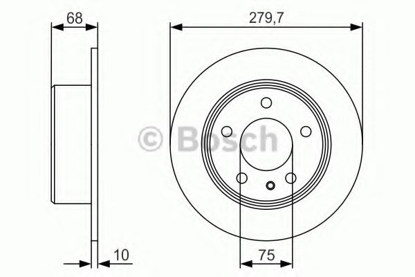 Imagine Disc frana BOSCH 0 986 479 R01