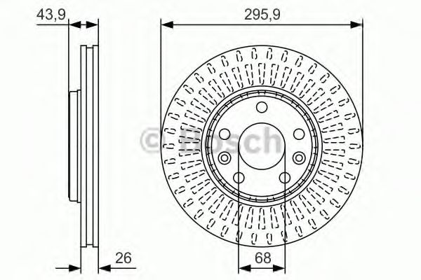 Imagine Disc frana BOSCH 0 986 479 S93